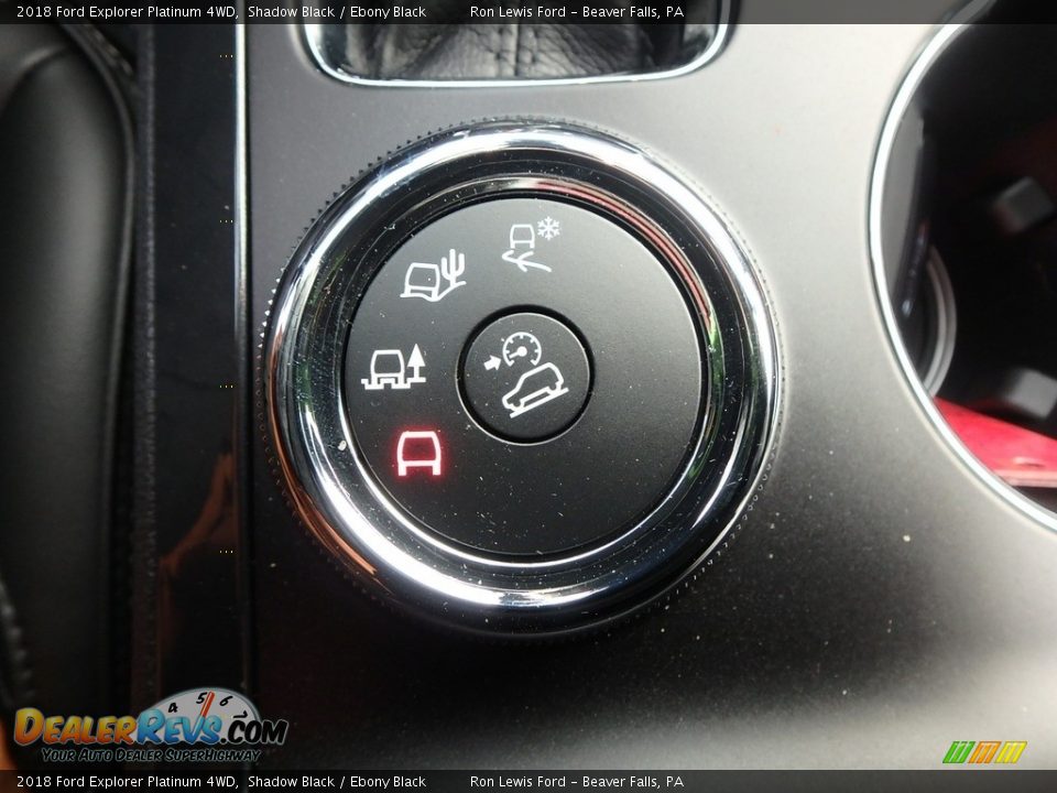 Controls of 2018 Ford Explorer Platinum 4WD Photo #17