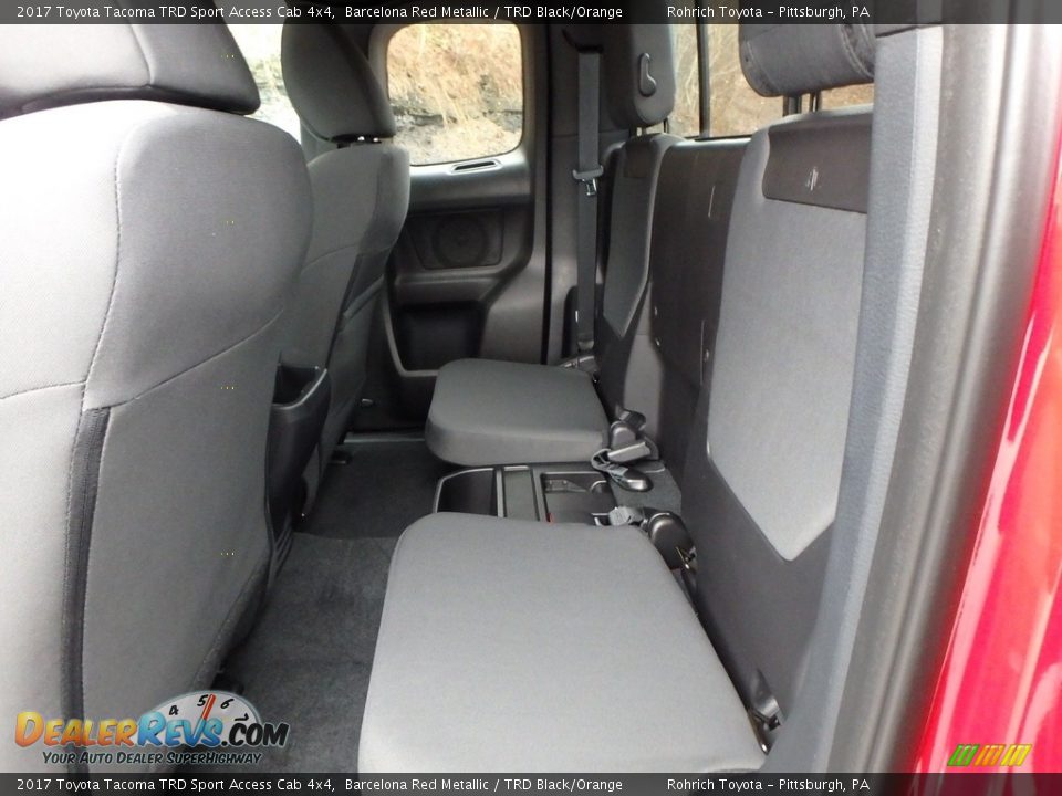 2017 Toyota Tacoma TRD Sport Access Cab 4x4 Barcelona Red Metallic / TRD Black/Orange Photo #7