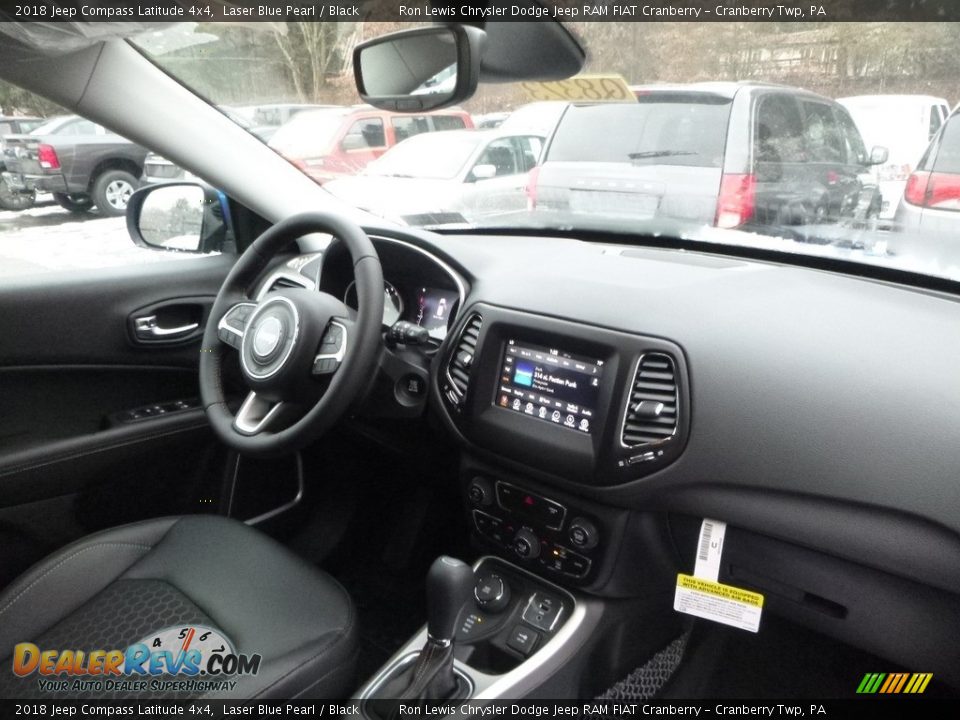 2018 Jeep Compass Latitude 4x4 Laser Blue Pearl / Black Photo #11