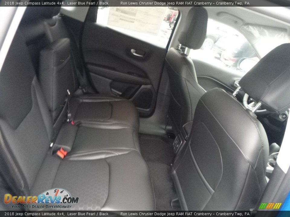 2018 Jeep Compass Latitude 4x4 Laser Blue Pearl / Black Photo #12