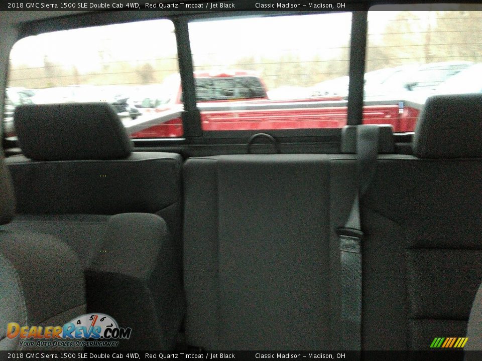 2018 GMC Sierra 1500 SLE Double Cab 4WD Red Quartz Tintcoat / Jet Black Photo #10