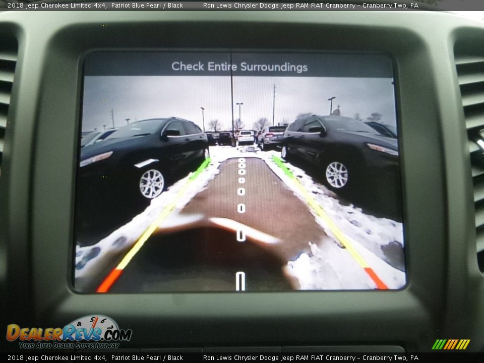 2018 Jeep Cherokee Limited 4x4 Patriot Blue Pearl / Black Photo #18