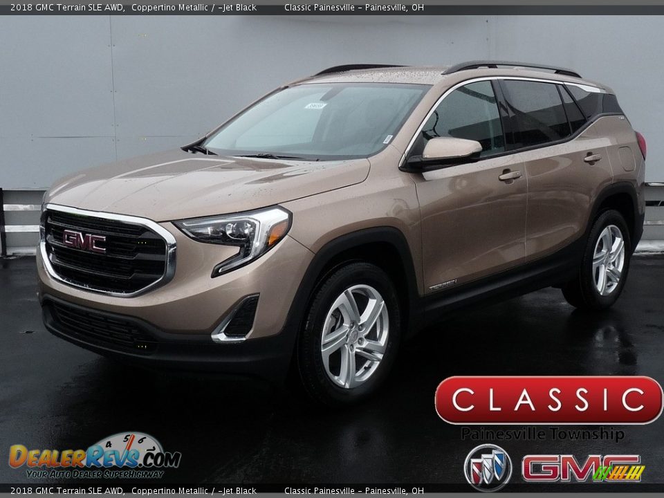 2018 GMC Terrain SLE AWD Coppertino Metallic / ­Jet Black Photo #1