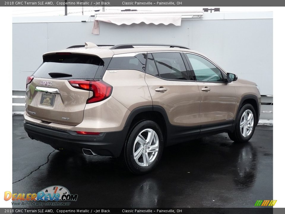 2018 GMC Terrain SLE AWD Coppertino Metallic / ­Jet Black Photo #2