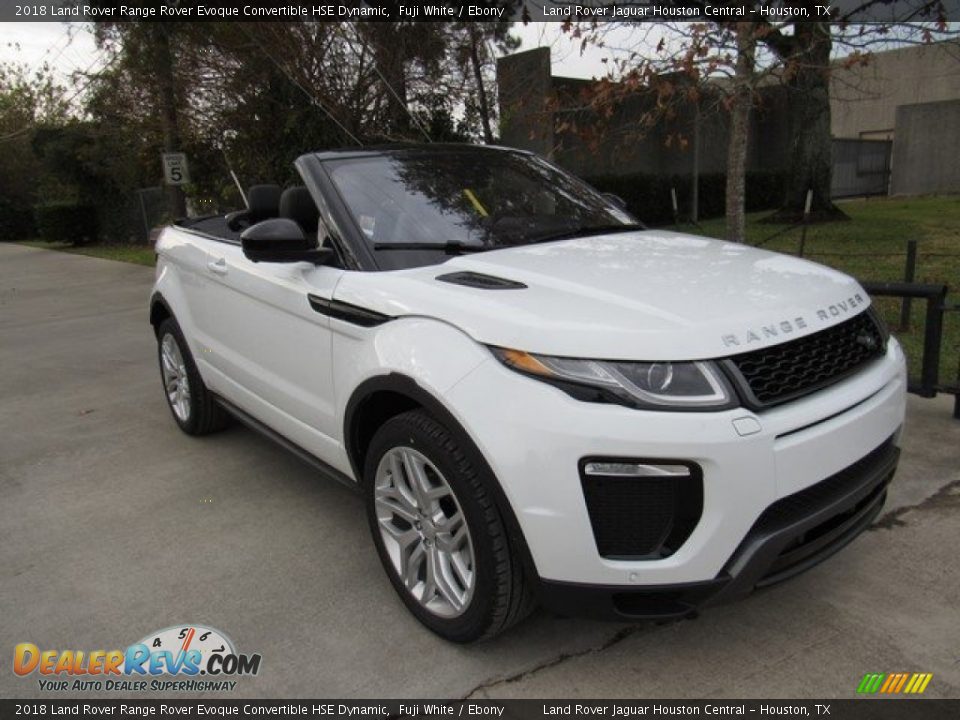 2018 Land Rover Range Rover Evoque Convertible HSE Dynamic Fuji White / Ebony Photo #2