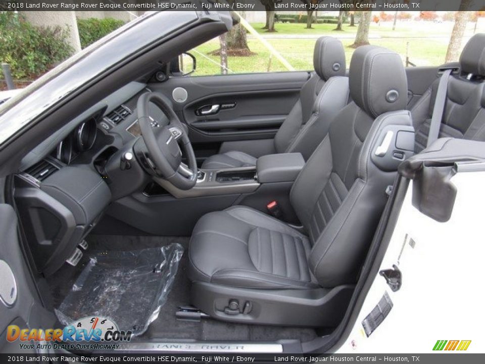 Ebony Interior - 2018 Land Rover Range Rover Evoque Convertible HSE Dynamic Photo #3