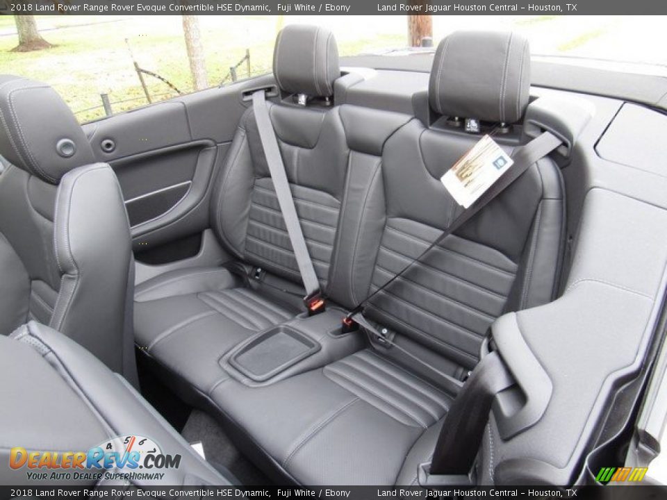 Rear Seat of 2018 Land Rover Range Rover Evoque Convertible HSE Dynamic Photo #4