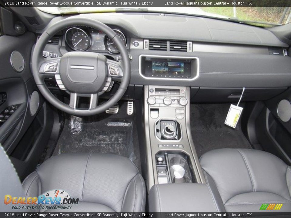 Dashboard of 2018 Land Rover Range Rover Evoque Convertible HSE Dynamic Photo #5