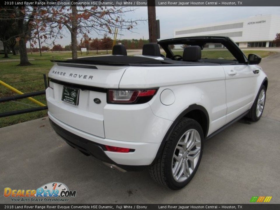 2018 Land Rover Range Rover Evoque Convertible HSE Dynamic Fuji White / Ebony Photo #7
