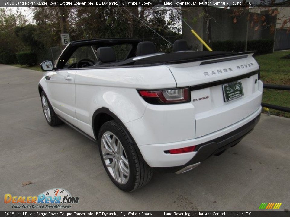 2018 Land Rover Range Rover Evoque Convertible HSE Dynamic Fuji White / Ebony Photo #12