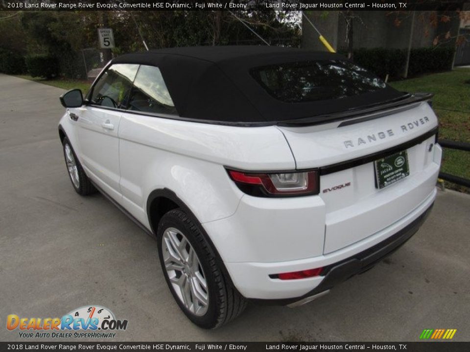 2018 Land Rover Range Rover Evoque Convertible HSE Dynamic Fuji White / Ebony Photo #19