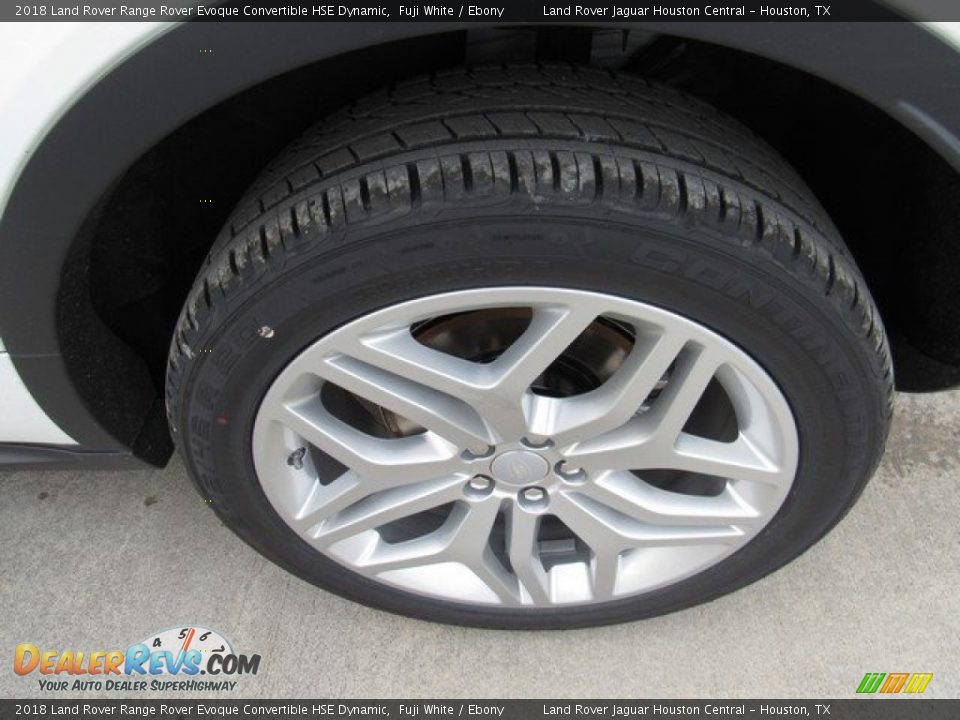 2018 Land Rover Range Rover Evoque Convertible HSE Dynamic Fuji White / Ebony Photo #20