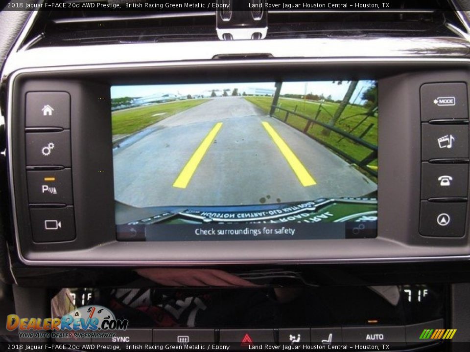 2018 Jaguar F-PACE 20d AWD Prestige British Racing Green Metallic / Ebony Photo #20