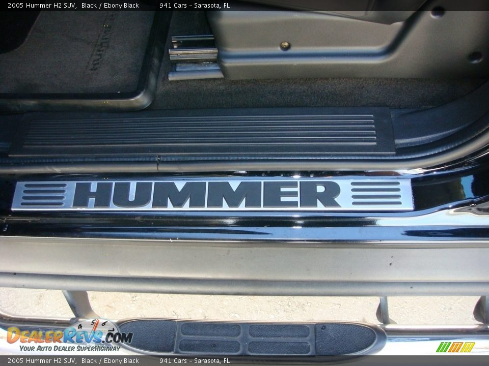 2005 Hummer H2 SUV Black / Ebony Black Photo #14