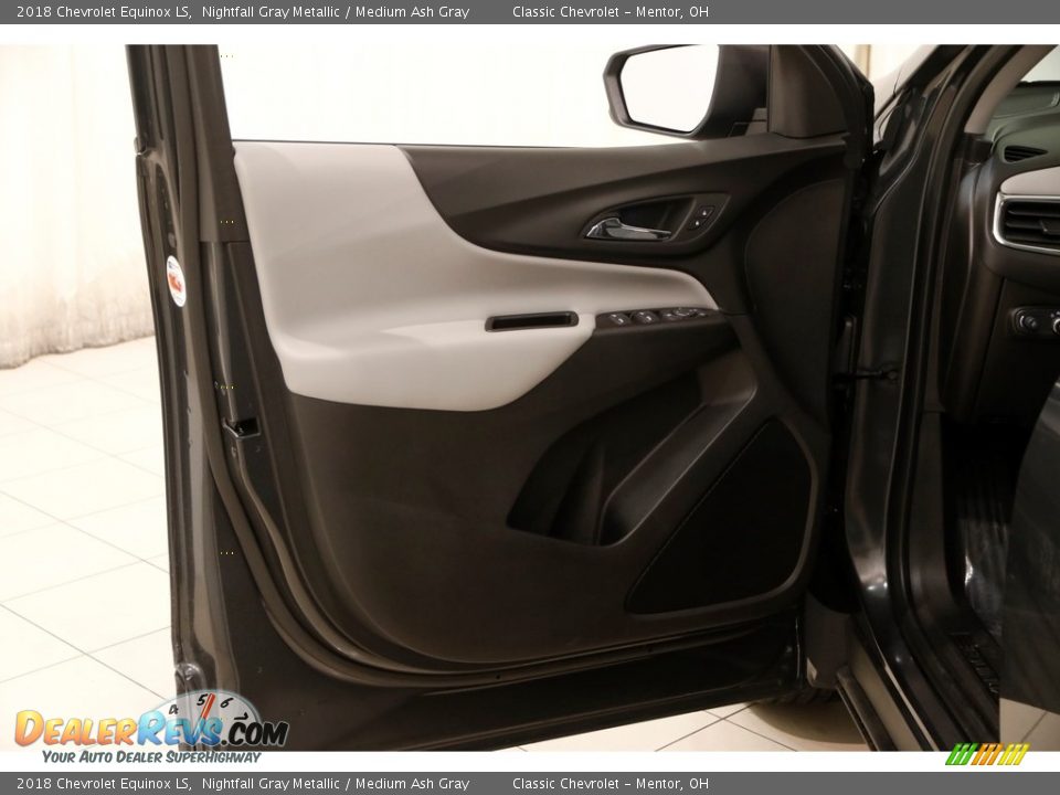 2018 Chevrolet Equinox LS Nightfall Gray Metallic / Medium Ash Gray Photo #4
