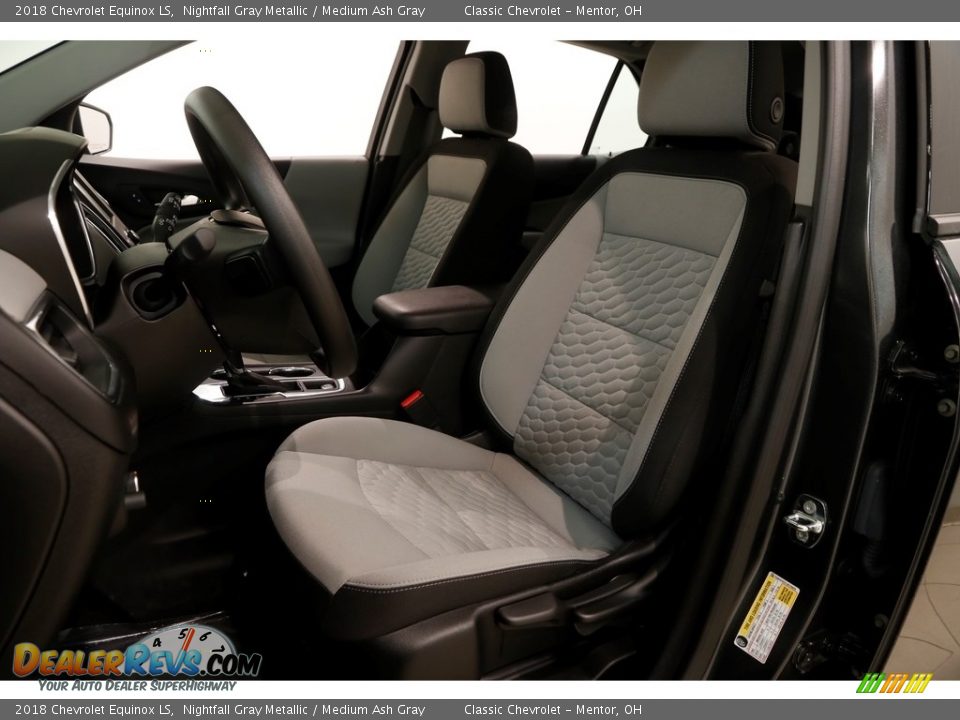 2018 Chevrolet Equinox LS Nightfall Gray Metallic / Medium Ash Gray Photo #5
