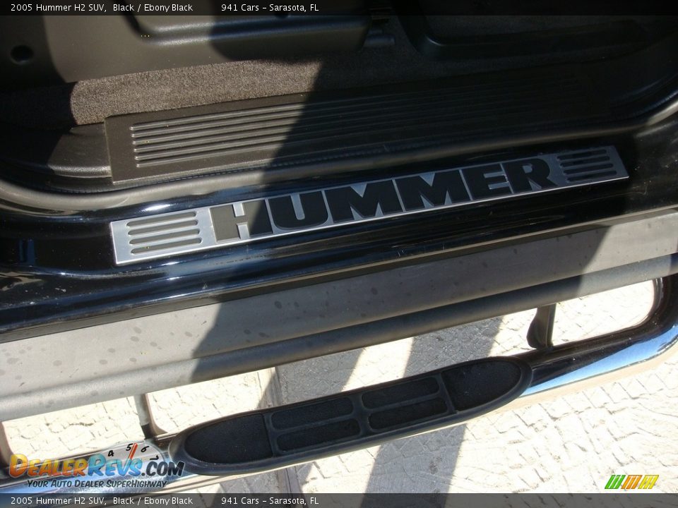 2005 Hummer H2 SUV Black / Ebony Black Photo #29