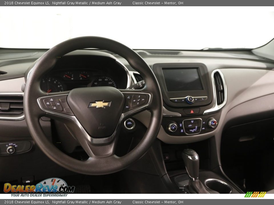 2018 Chevrolet Equinox LS Nightfall Gray Metallic / Medium Ash Gray Photo #6