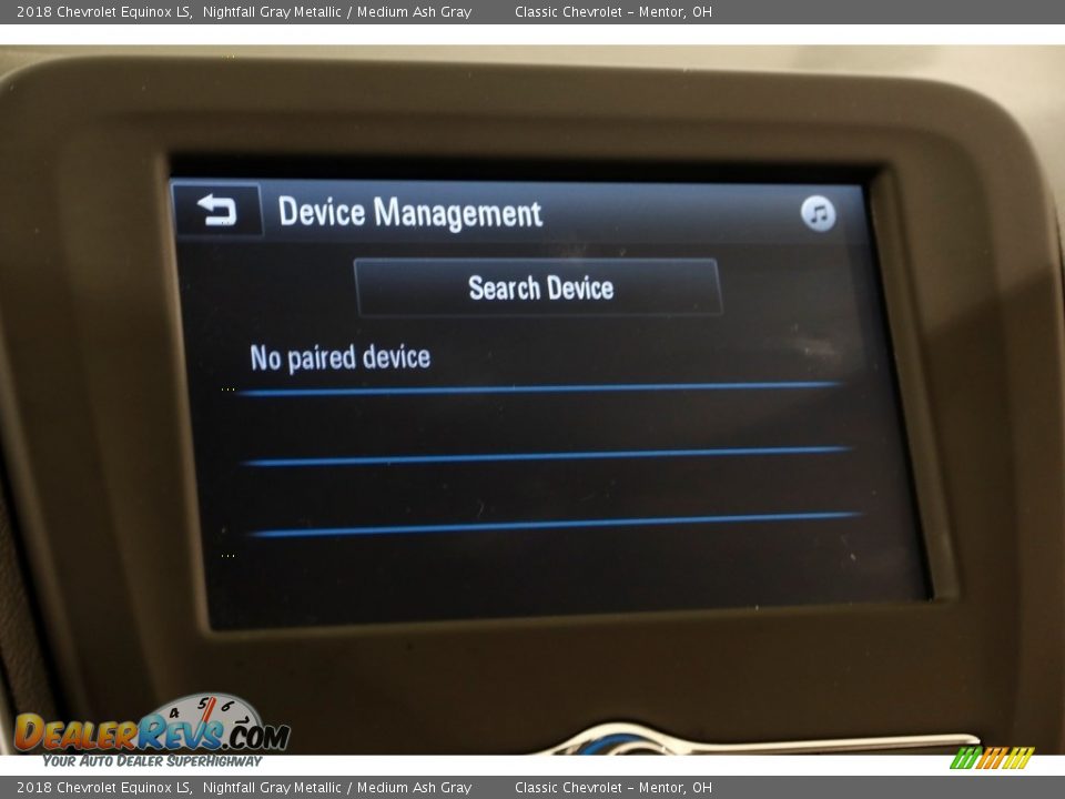 2018 Chevrolet Equinox LS Nightfall Gray Metallic / Medium Ash Gray Photo #12