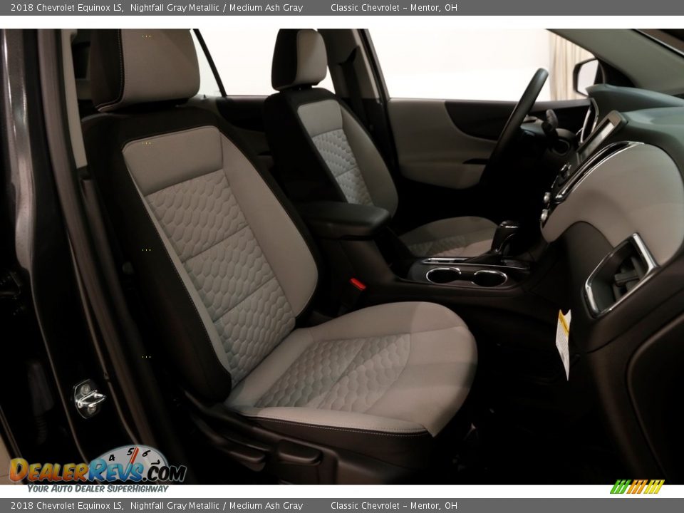 2018 Chevrolet Equinox LS Nightfall Gray Metallic / Medium Ash Gray Photo #14