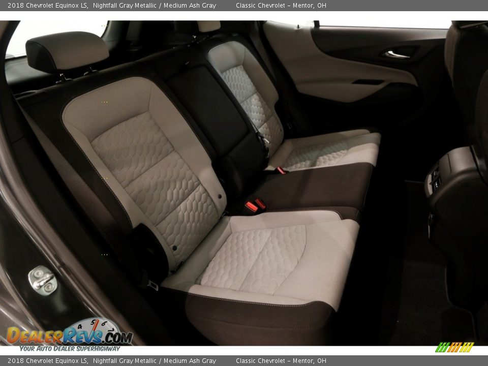 2018 Chevrolet Equinox LS Nightfall Gray Metallic / Medium Ash Gray Photo #15