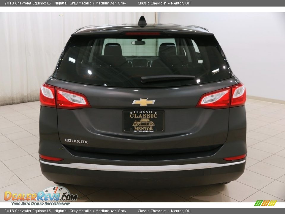 2018 Chevrolet Equinox LS Nightfall Gray Metallic / Medium Ash Gray Photo #17