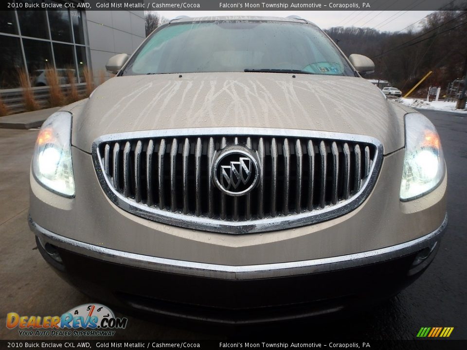 2010 Buick Enclave CXL AWD Gold Mist Metallic / Cashmere/Cocoa Photo #9