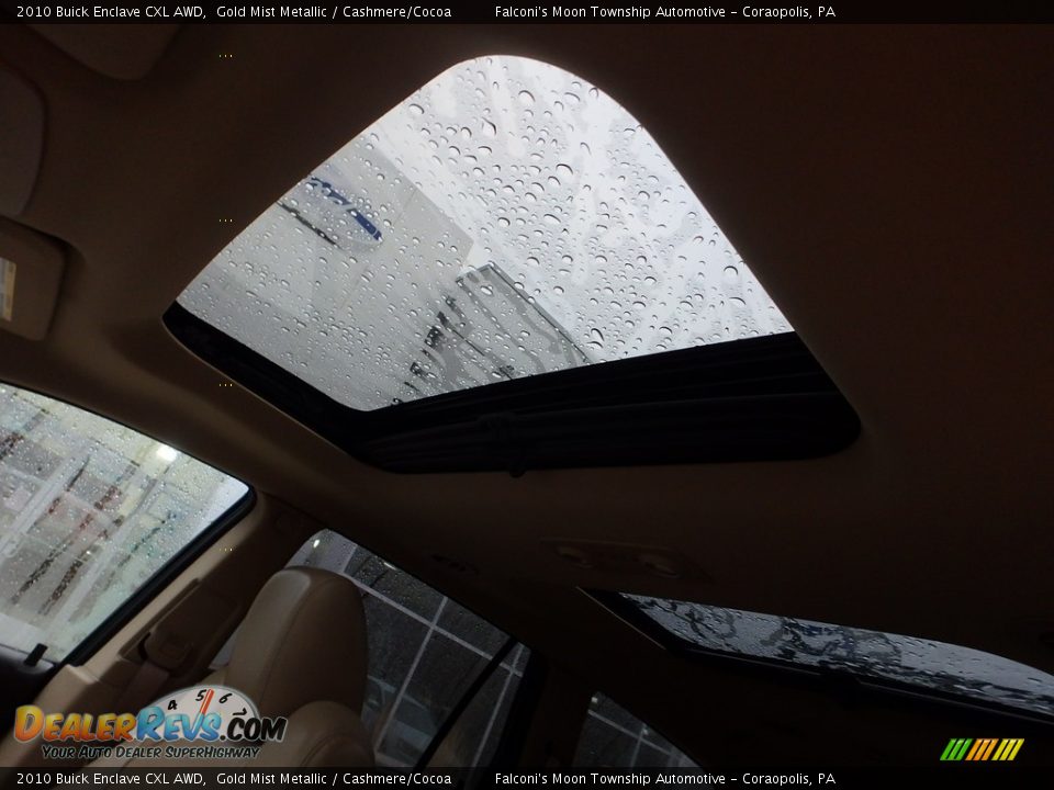 2010 Buick Enclave CXL AWD Gold Mist Metallic / Cashmere/Cocoa Photo #21