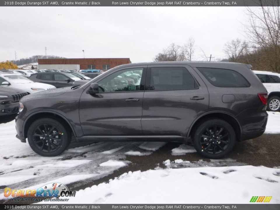 2018 Dodge Durango SXT AWD Granite Metallic / Black Photo #2