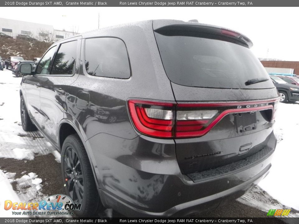 2018 Dodge Durango SXT AWD Granite Metallic / Black Photo #3