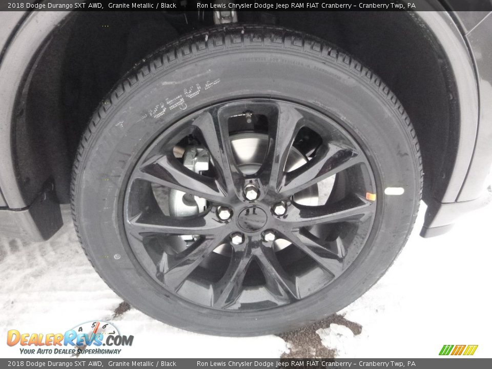 2018 Dodge Durango SXT AWD Granite Metallic / Black Photo #9
