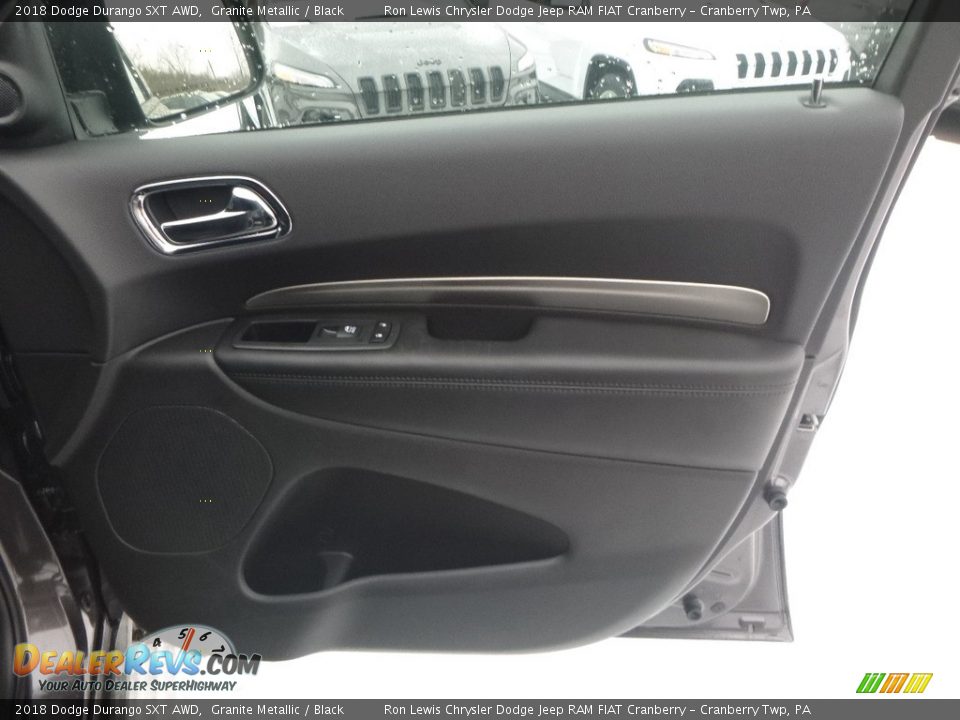 2018 Dodge Durango SXT AWD Granite Metallic / Black Photo #12