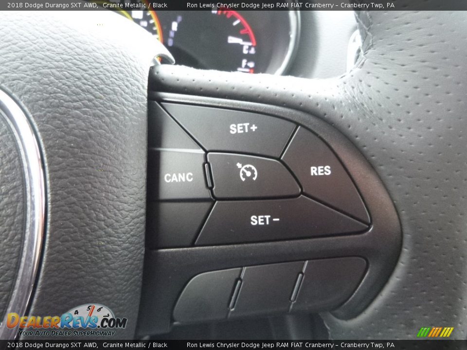 2018 Dodge Durango SXT AWD Granite Metallic / Black Photo #20