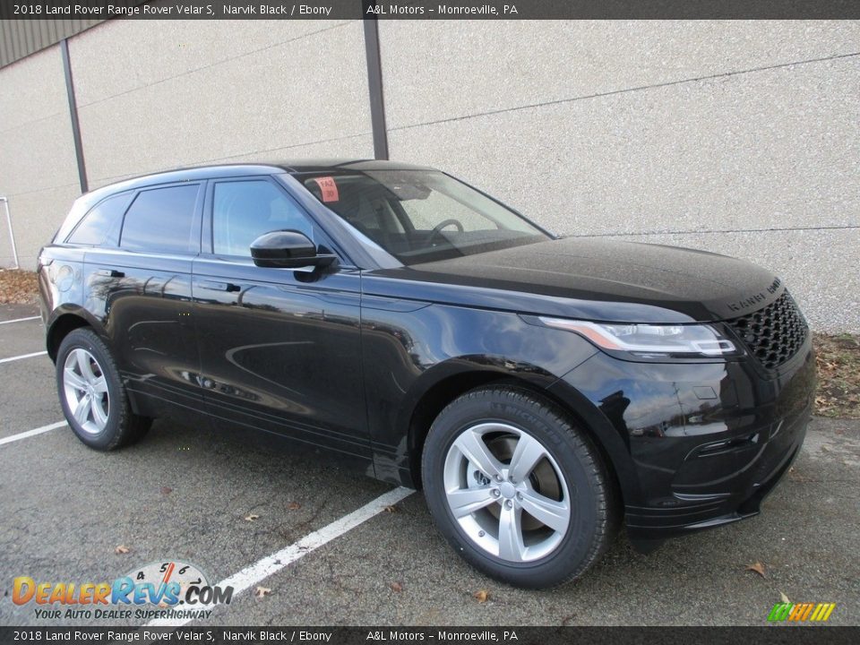 2018 Land Rover Range Rover Velar S Narvik Black / Ebony Photo #1