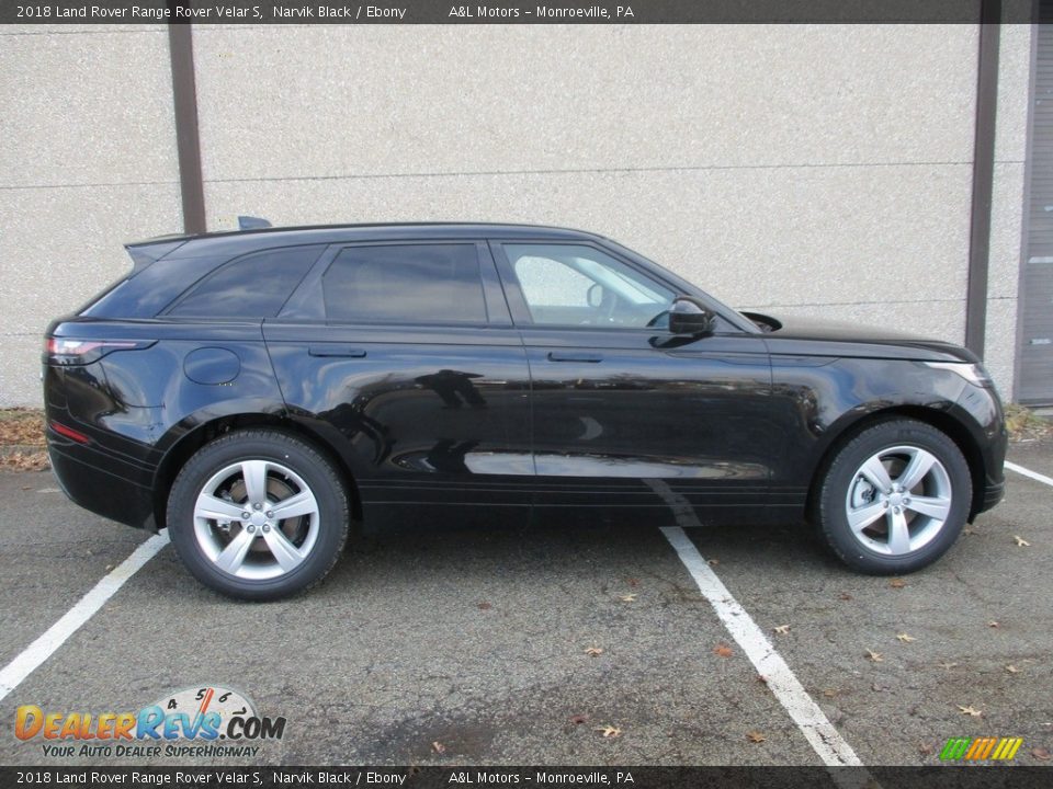 2018 Land Rover Range Rover Velar S Narvik Black / Ebony Photo #2