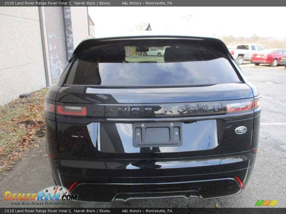 2018 Land Rover Range Rover Velar S Narvik Black / Ebony Photo #4