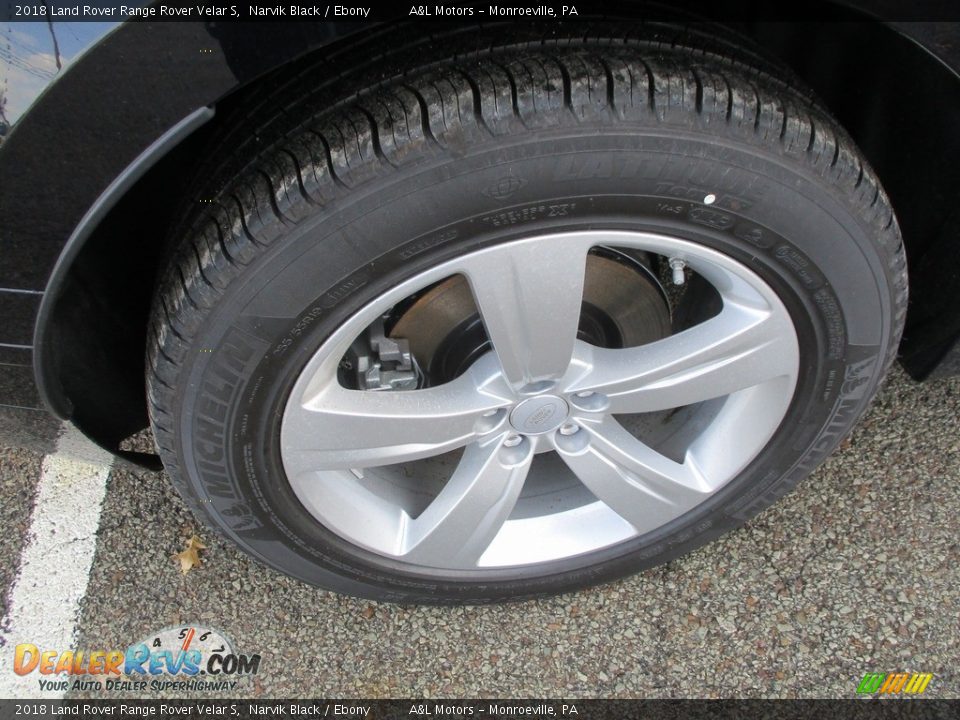 2018 Land Rover Range Rover Velar S Narvik Black / Ebony Photo #5