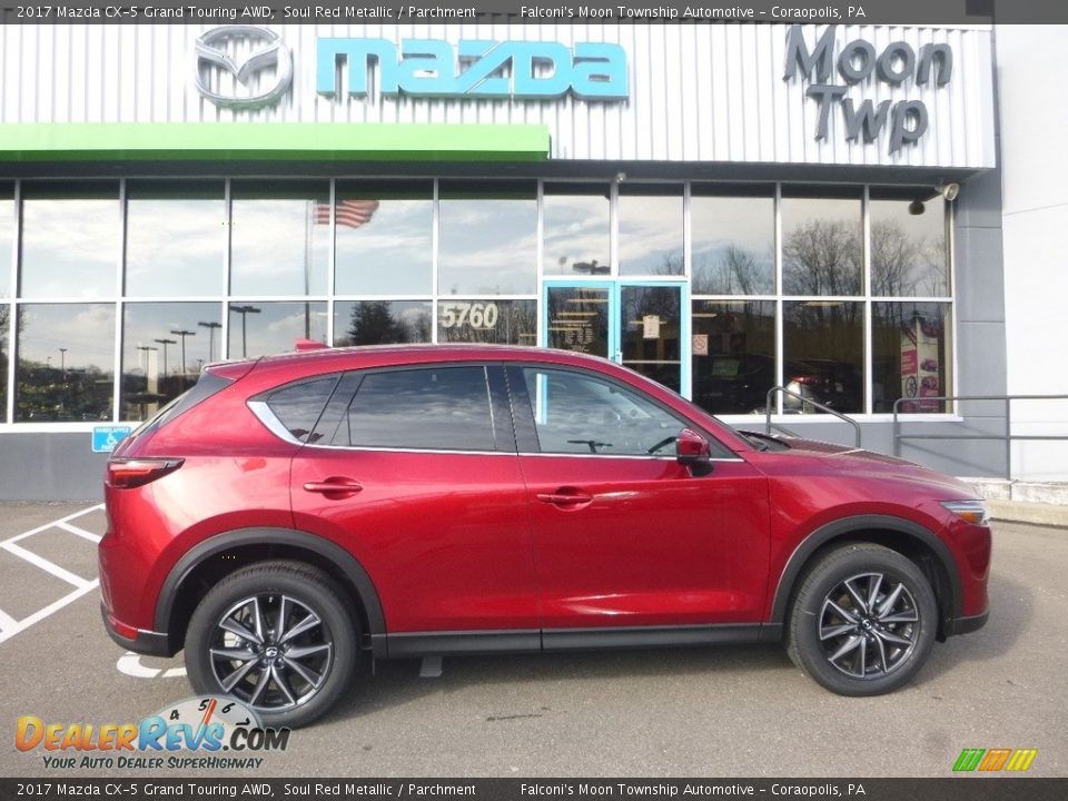 2017 Mazda CX-5 Grand Touring AWD Soul Red Metallic / Parchment Photo #1