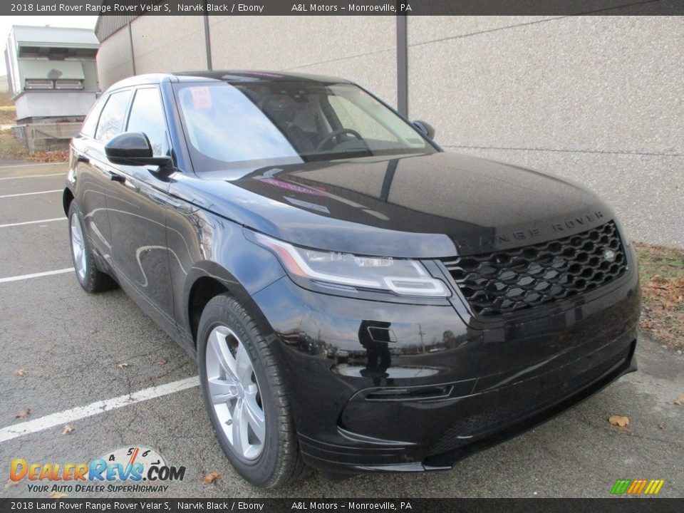 2018 Land Rover Range Rover Velar S Narvik Black / Ebony Photo #6