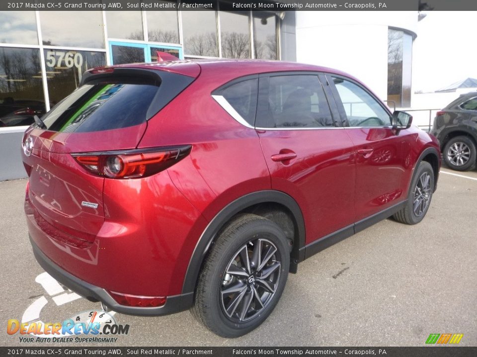2017 Mazda CX-5 Grand Touring AWD Soul Red Metallic / Parchment Photo #2