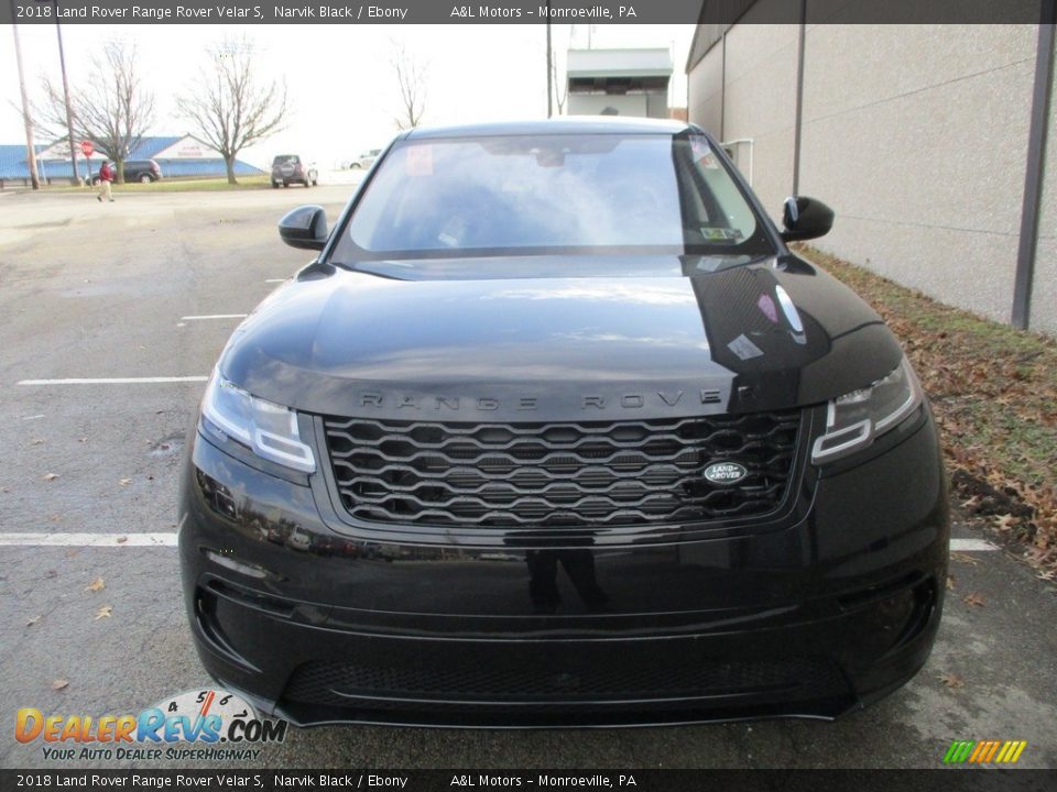2018 Land Rover Range Rover Velar S Narvik Black / Ebony Photo #7