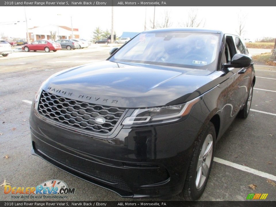 2018 Land Rover Range Rover Velar S Narvik Black / Ebony Photo #8