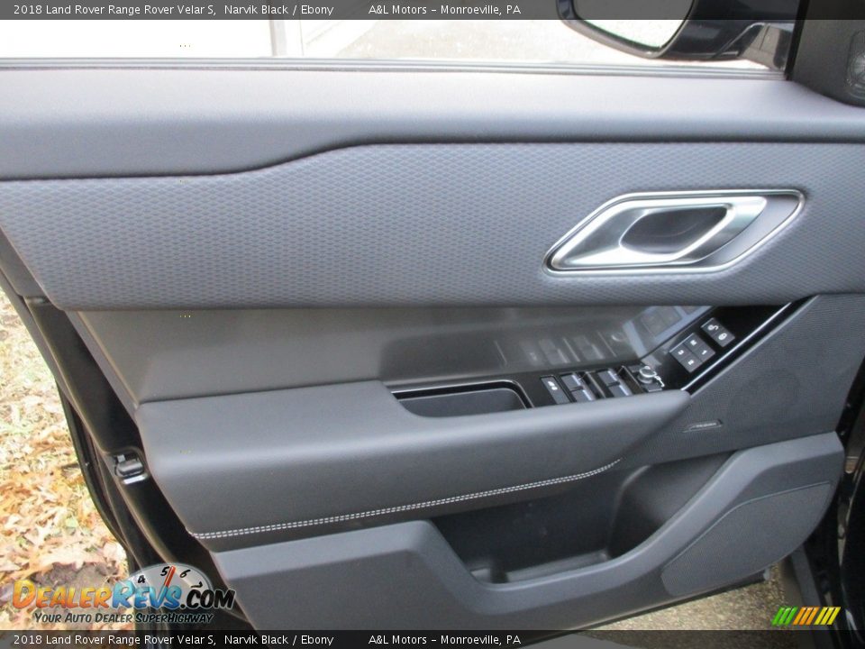 2018 Land Rover Range Rover Velar S Narvik Black / Ebony Photo #9