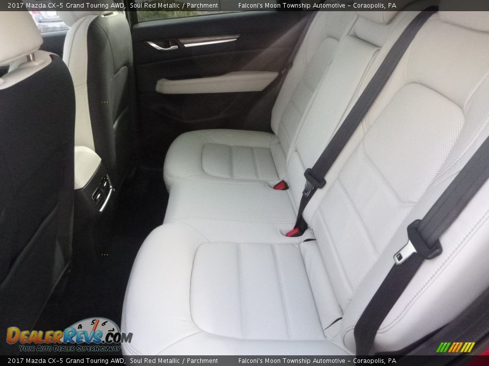 2017 Mazda CX-5 Grand Touring AWD Soul Red Metallic / Parchment Photo #8