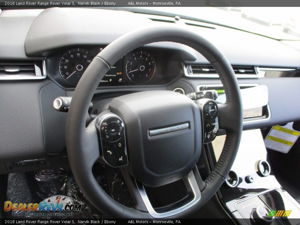 2018 Land Rover Range Rover Velar S Narvik Black / Ebony Photo #14