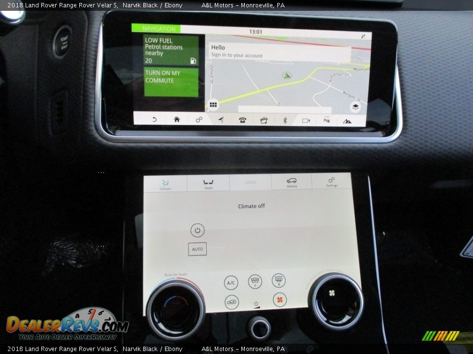 2018 Land Rover Range Rover Velar S Narvik Black / Ebony Photo #15