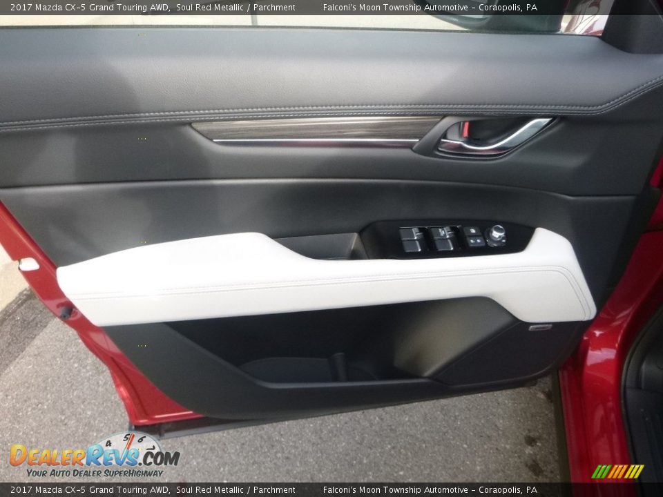 2017 Mazda CX-5 Grand Touring AWD Soul Red Metallic / Parchment Photo #10