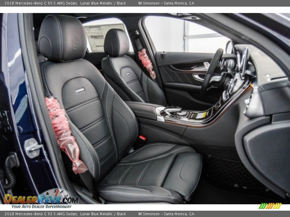 Front Seat of 2018 Mercedes-Benz C 63 S AMG Sedan Photo #6