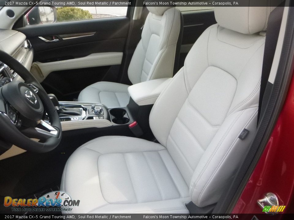 2017 Mazda CX-5 Grand Touring AWD Soul Red Metallic / Parchment Photo #11