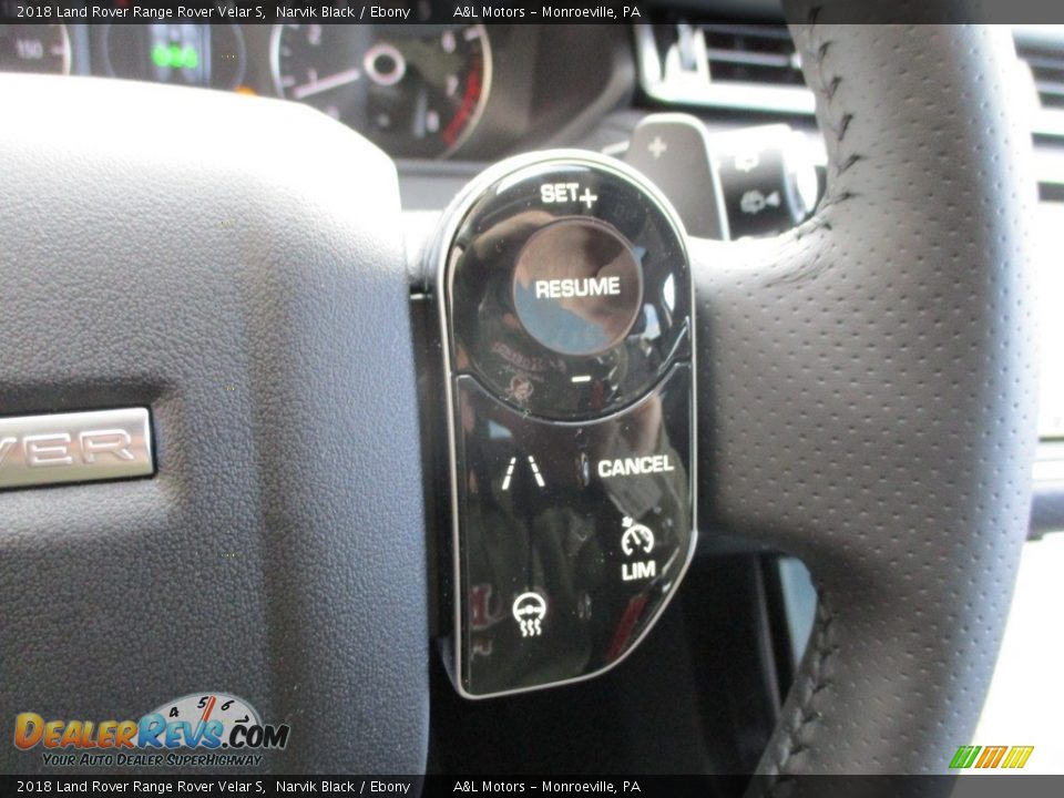 2018 Land Rover Range Rover Velar S Narvik Black / Ebony Photo #17